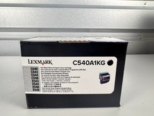 Lexmark C540A1KG Black Toner Cartridge OEM New picture