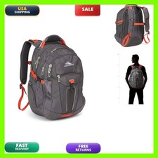 High Sierra XBT - Business Laptop Backpack, Mercury/Crimson, One Size 58000-4799 picture