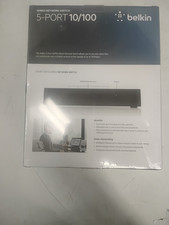 BELKIN Wired Network Switch 5-Port 10/100, NEW/Sealed picture