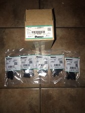 New Box of Panduit Pan-Net CMBBL-X Mini-Com 1-Port Blank Modules Black, 50 Count picture