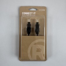 Radioshack Connect It 6ft Digital TOSLINK Audio Cable Optical Fiber Optic picture