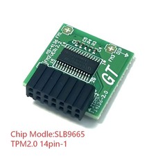 TPM2.0 14pin-1Module Trusted Platform LPC for MSI MS-4136 MEG X399 CREATION USA picture