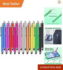 Versatile 20-Pack Stylus Pens for Touchscreens - Perfect Gift for Digital Users picture