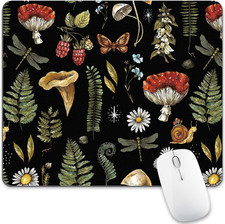 Green Forest Mouse Pad Mountain Tree Desk Mousepad Computer Gaming Office Small picture