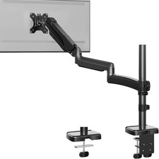 Long Arm Monitor Mount, 13 to 32 Inch Computer Desk Mount, Extra Long Adjustable picture