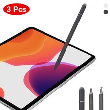 3Pcs 3-in-1 Universal Magnetic Stylus Pen For Touch Screen IPad iPhone Samsung picture