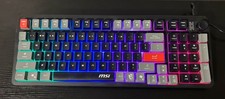 MSI Forge GK110 US - Membrane Keyboard, RGB, Ergonomic, Anti-GHOSTING Type C picture