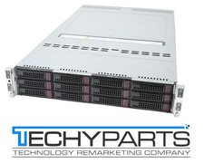 SuperMicro 6029BT-HNC0R 2U 12-Bay 4-Node X11DPT-B SuperServer CTO w/AOC-MTG-i2TM picture