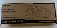 iMicro USB Wired Keyboard-Mouse Combo - KB-US9451 104-Key picture