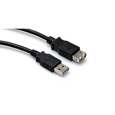 Hosa USB-205AF High Speed USB Extension Cable, Type A to Type A - 5 ft picture