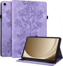 Slim PU Leather Folio Cover Case in Purple for Samsung Galaxy Tab A11 Plus 2025 picture