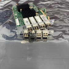 Pair HPE N9Z18A 3PAR 8000 4-PORT 16GB FC/10GB NIC Combo Adapter w/ SFP’s picture