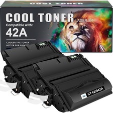 Q5942A Black Toner Cartridge 1-Pack for HP 42X Q1338X picture