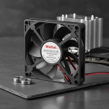 80Mm X 15Mm 12V DC Coolng Fan 2 Pin Dual Ball High Performance Brushless picture