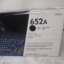 Genuine HP 652A Black CF320A Print Cartridge  picture