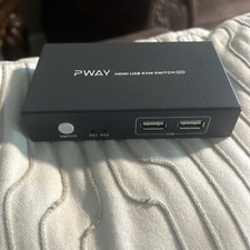 Pway PW-S7201H HDMI KVM Switch 4K Resolution 2 IN 1 OUT HDMI+ KVM SWITCH picture