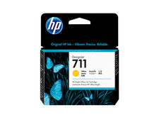 HP 711 29-ml Yellow DesignJet Ink Cartridge, CZ132A picture