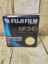 15 Vtg Fuji Film 3 1/2” Floppy Disk - MF2HD Unused  picture