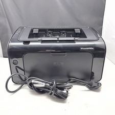 HP LaserJet P1102w Monochrome Laser Printer With Toner USB Wireless H1 picture