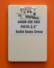 New SanDisk 64GB SSD Internal 2.5” IDE 44-pin PATA Solid State Drive for Laptops picture