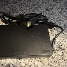 Lenovo 230W Power Adapter 20V 11.5A Black For Lenovo ADL230NLC3A picture