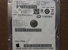 Fujitsu MHY2250BH CA06889-B42900AP 0CFD0D-0081000D Apple#655-1403A 250gb Sata  picture