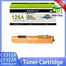 1PK Compatible For HP 130A LaserJet MFP M176n - CF352A Yellow Toner Cartridge picture