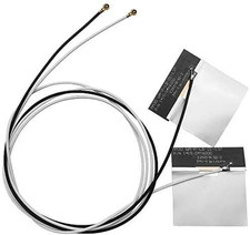 MHF4 IPEX4 Wifi 6E Antenna Tri-Band 6Ghz 5Ghz 2.4Ghz 2-Pack picture