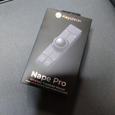 Keychron Nape Pro NP-2 Wireless Trackball Mouse Black Bluetooth JP picture