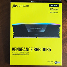 Corsair Vengeance RGB DDR5 32GB (2x16GB) 6000MHz DIMM XMP CMH32GX5M2E6000C36 picture