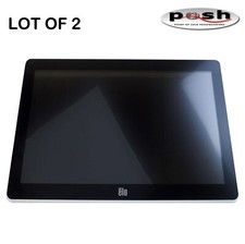 LOT OF 2- NEW ELO ET1502L-2UWC-1-WH-NS-G-RVZK 15-inch Touchscreen Monitor- White picture