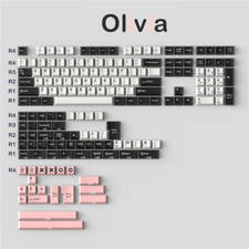 DIY Olivia Keycap Cherry Profile 173 Keys ABS DOUBLE SHOT for Cherry MX picture