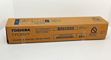 Toshiba T-FC50U-Y YELLOW Toner Cartridge Genuine OEM picture