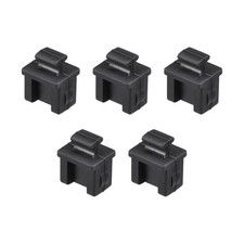 SFP-B Anti Dust Plug Port Dust Silicone Covers Caps Stoppers Black/5pcs picture