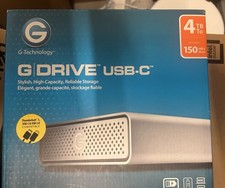 G-Technology  G-DRIVE 4 TB USB-C/Thunderbolt External Hard Drive Desktop Storage picture