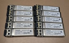 Lot Of 10 Finisar 10GB Optical Fiber Transceivers (FTLX8574D3BCL) picture