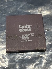 Vintage  Cyrix Cx486 DX 50-MHz Cx486DX-50GP CPU 1993 Rare, same day shipping  picture