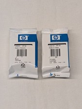 Lot of 2 HP Invent 92 Black & 93 Tri-Color Ink Cartridges No Box Factory Sealed picture
