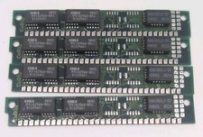 256KB 30-Pin SIMM FPM DRAM OKI M514256B-70J Fully Tested Lot Of 4 = 1 Mb Cubig picture