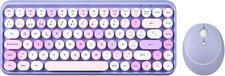 PERIDUO-713PP ES Set De Ratón Y Mini Teclado Inalámbrico 2.4 Ghz, Teclas Redonda picture