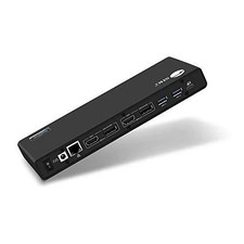 SIIG USB-C 4K Dual HDMI Docking Station 2x USB3.0, 2x DP, RJ45, Laptop Charging picture