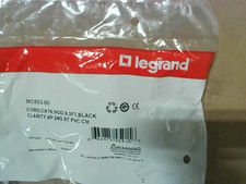 Ortronics Legrand MC603-00 Clarity Cat6 UTP Modular Patch Cord 3FT Length-New In picture