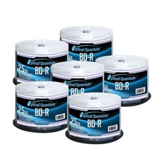 300 OQ 6x 25GB Blu-ray BD-R White Thermal Everest Printable Disc OQBDR06WTP-E-50 picture