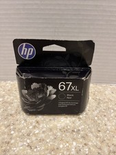 HP 67XL Black High Yield Ink Cartridge, Prints Up to 240 Pages (3YM57AN#140) picture