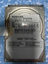 [Used] TOSHIBA MK2576GSX 250GB/8MB 6634 hours used Management number:C193 picture
