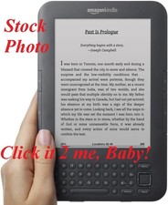 NO Ads Amazon Kindle KEYBOARD NEW Factory SEALED 6in FREE S&H Wi-Fi 3500 books picture