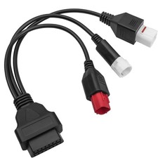 3-in-1 Motorcycle OBD2 Adapter 16-Pin to 3/4/6-Pin for Yamaha Honda KTM CRF picture