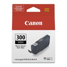Canon PFI-300 Genuine Matte Black Ink Tank, 1 Count picture