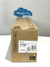 Genuine Ricoh 828489 Pro Print Cartridge Neon Yellow  C7100 C7110 C7200 C7210x picture