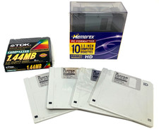 Floppy Disks Memorex, TDK, Fujifilm 1.44MB IBM & Compatibles Formatted 3.5” 19 picture